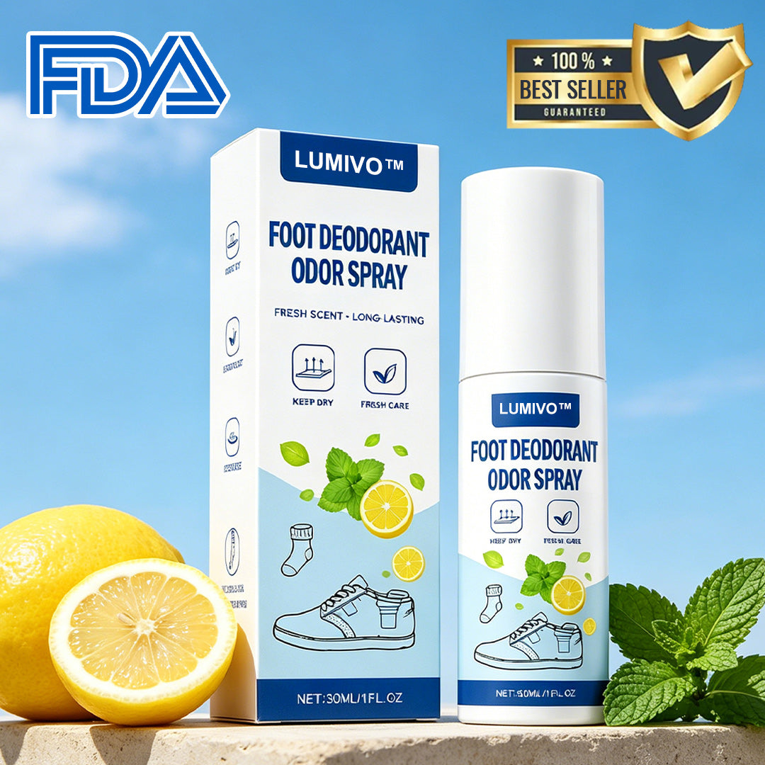 LUMIVO™ Foot Deodorant Odor Spray