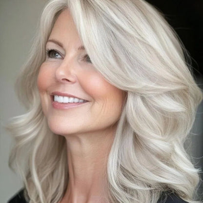 ⚡ Final Hours – Up to 41% Off🌷2026 New Lightweight & Breathable Wavy Hair Topper-100% human hair