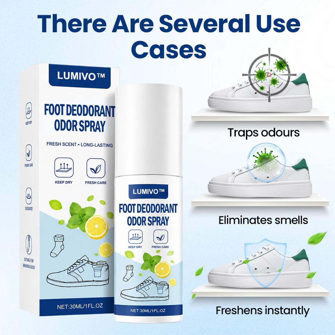 LUMIVO™ Foot Deodorant Odor Spray