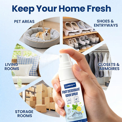 LUMIVO™ Foot Deodorant Odor Spray