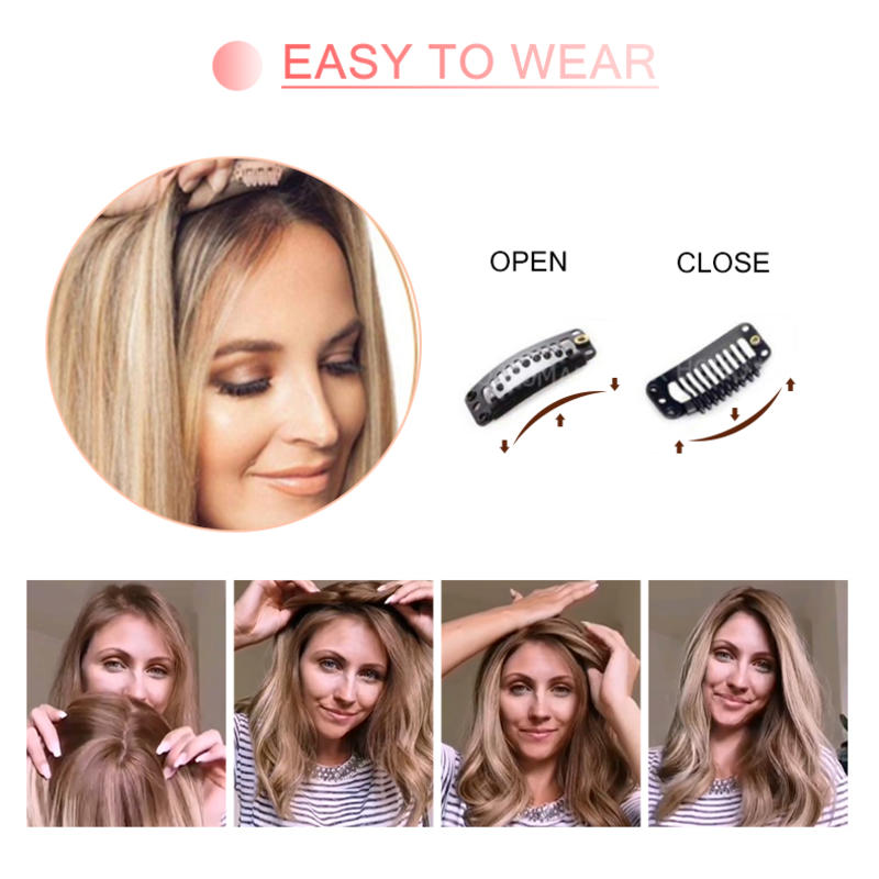 ⚡ Final Hours – Up to 41% Off🌷2026 New Lightweight & Breathable Wavy Hair Topper-100% human hair