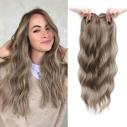 ⚡ Final Hours – Up to 41% Off🌷2026 New Lightweight & Breathable Wavy Hair Topper-100% human hair