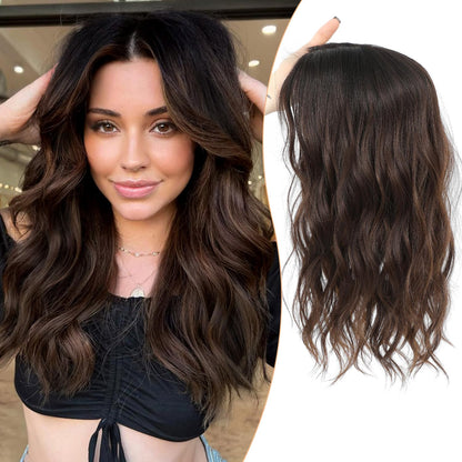 ⚡ Final Hours – Up to 41% Off🌷2026 New Lightweight & Breathable Wavy Hair Topper-100% human hair