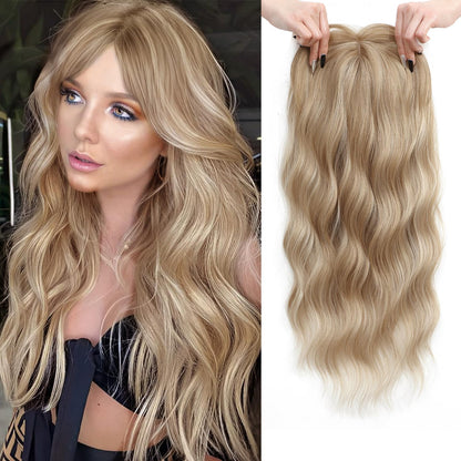 ⚡ Final Hours – Up to 41% Off🌷2026 New Lightweight & Breathable Wavy Hair Topper-100% human hair