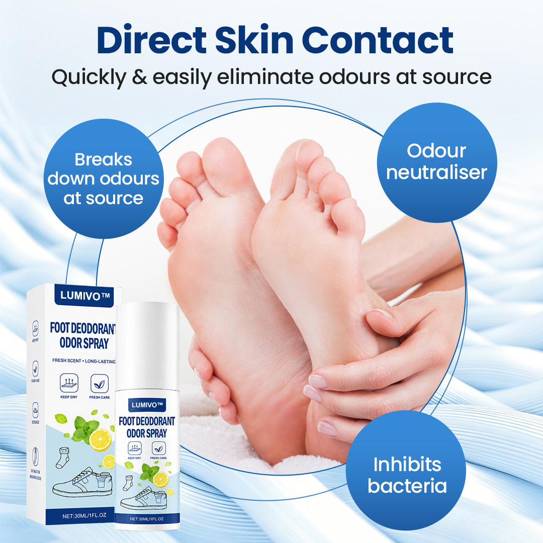 LUMIVO™ Foot Deodorant Odor Spray