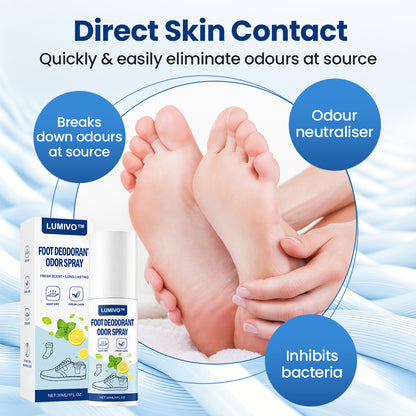 LUMIVO™ Foot Deodorant Odor Spray
