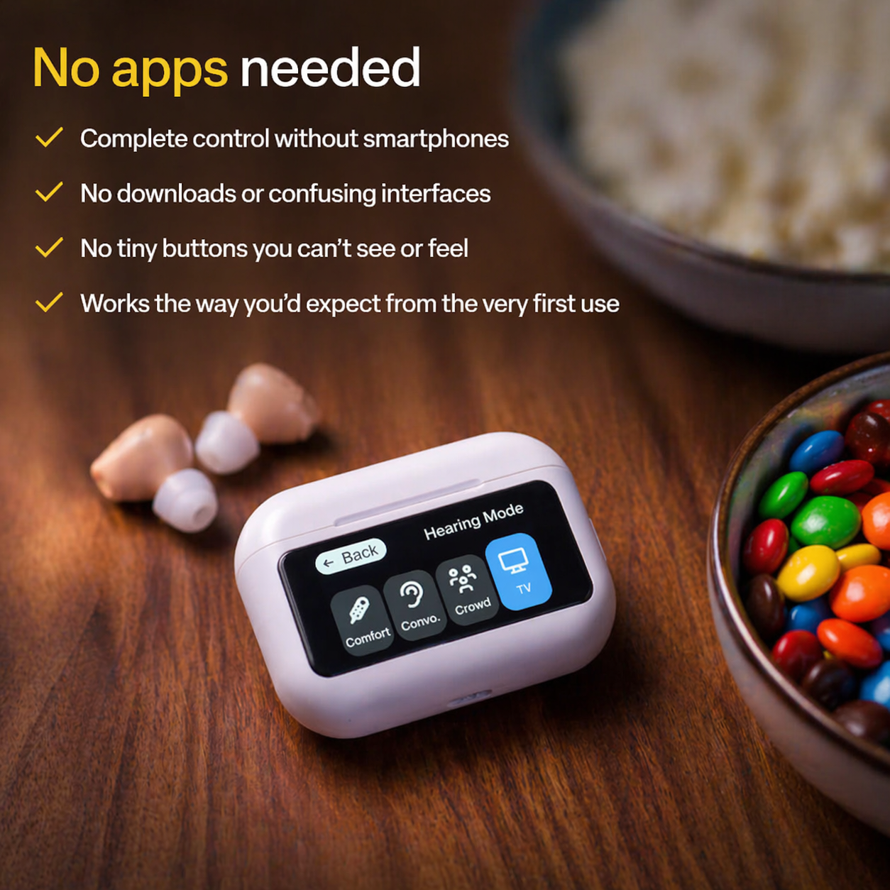 🔥 Final 1 Hours : Only Limited Stock Left👂 Pryxo™ Atom X Smart Hearing Aids — Clearer Sound, More Comfortable Living 💖🔊