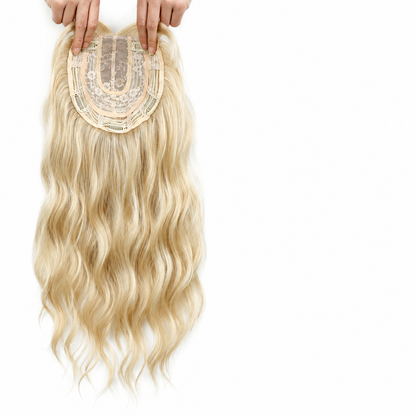 ⚡ Final Hours – Up to 41% Off🌷2026 New Lightweight & Breathable Wavy Hair Topper-100% human hair